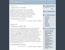 Tablet Screenshot of blog.sigcomm.org